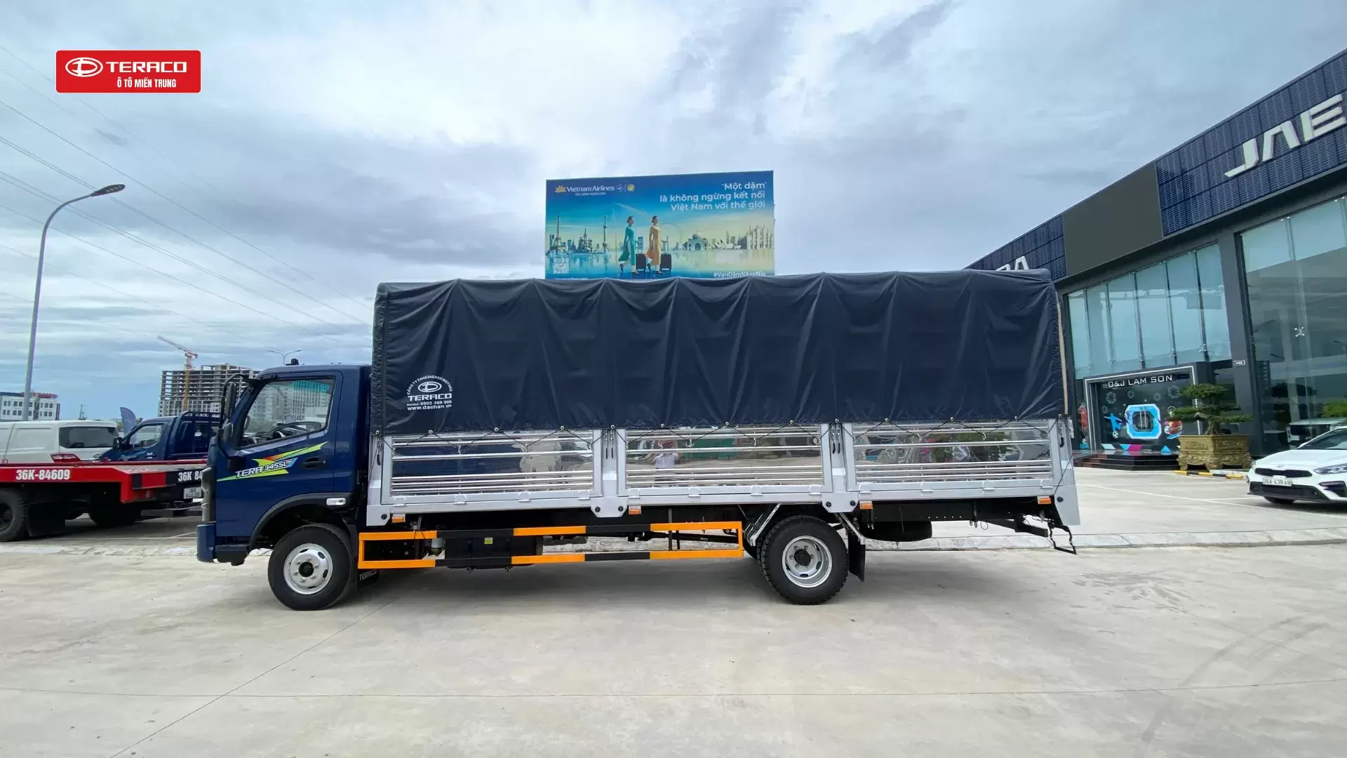 Xe Tải Tera 345SL Plus Thùng Mui Bạt 6m2: Tải 3.5 Tấn Euro 5