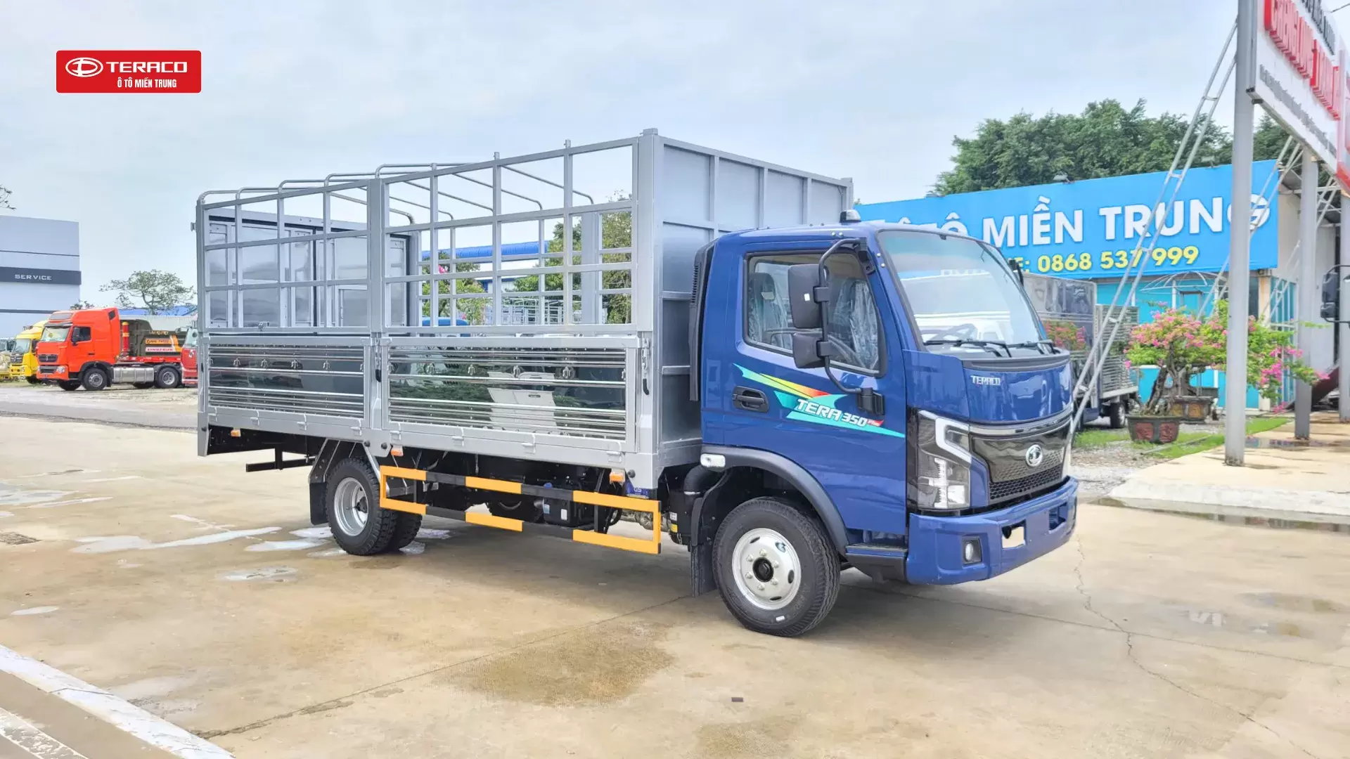 Đánh Giá Xe Tải Tera 350 Plus Thùng Mui Bạt 3.49T - Teraco 3S Ô Tô Miền Trung