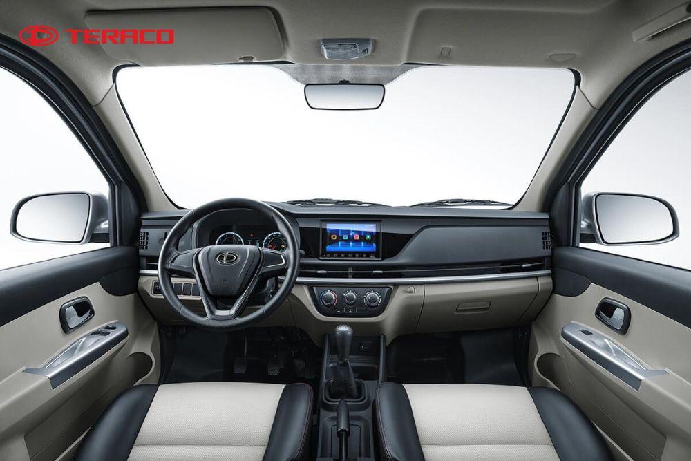 Tera star plus thùng bạt - cabin nội thất