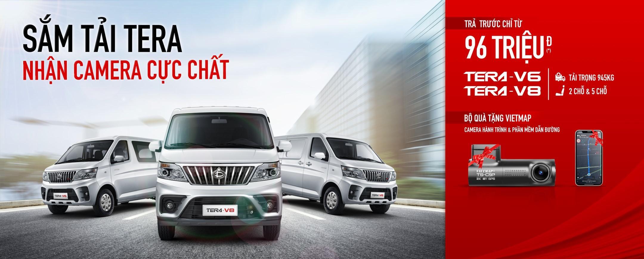 TẢI VAN TERACO – BỘ ĐÔI HOÀN HẢO – DẪN ĐẦU XU HƯỚNG